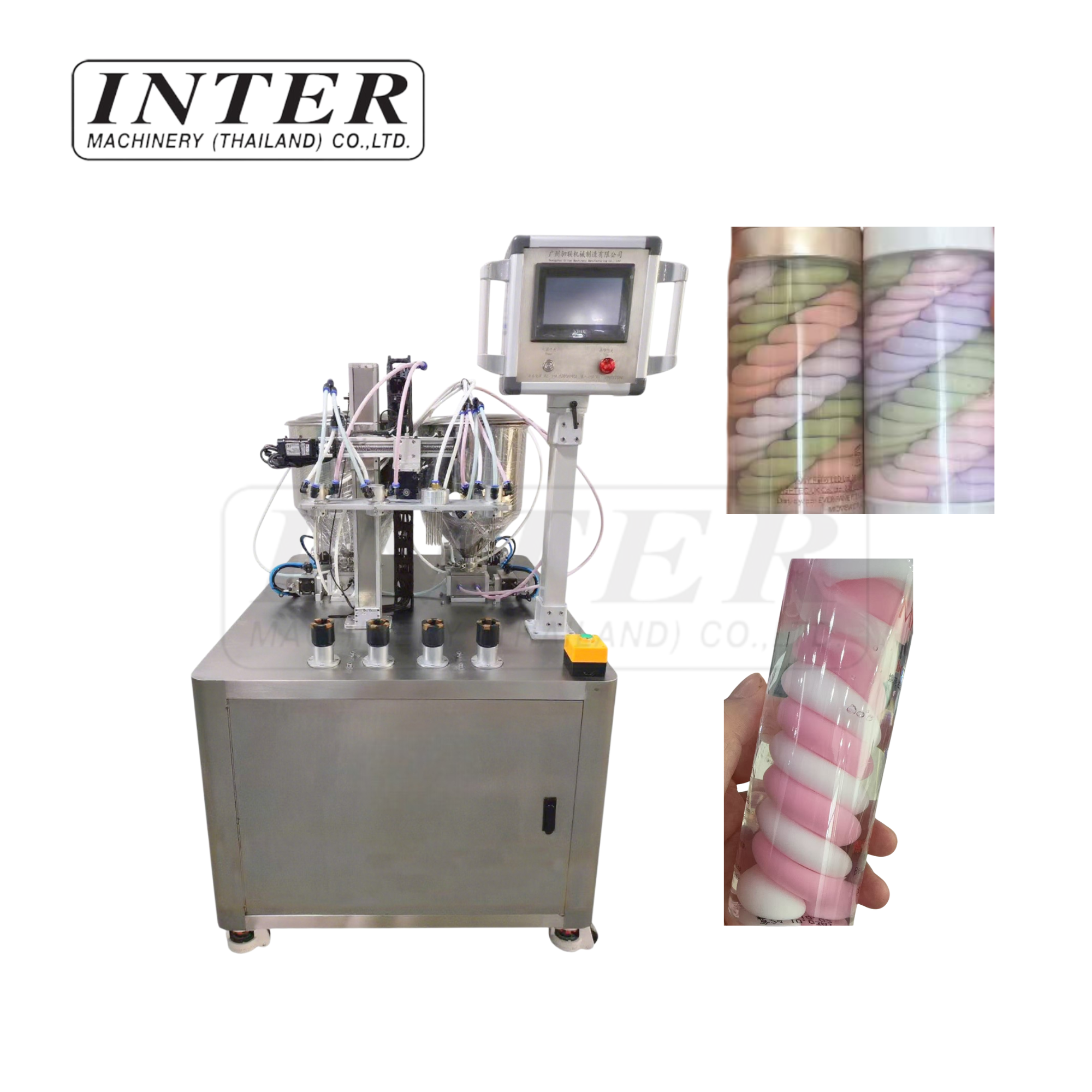 เครื่องบรรจุลดลายแบบสี