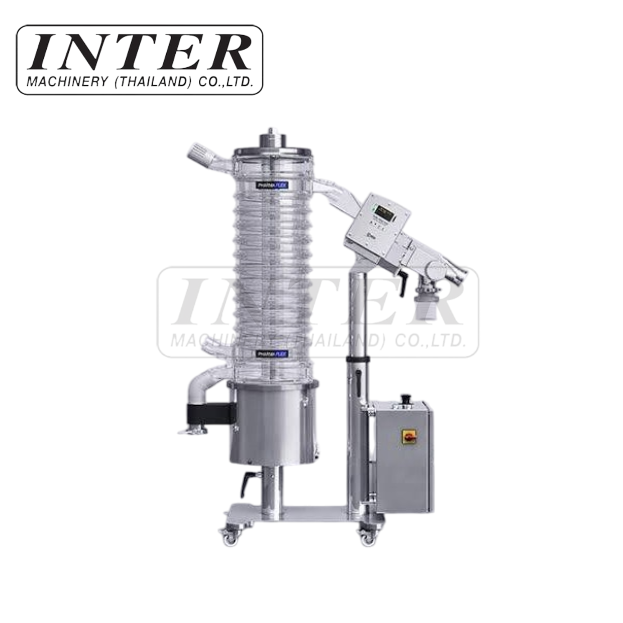 เครื่องทำความสะอาดแคปซูลแบบเคลื่อนที่ขึ้น (Uphill) พร้อมระบบคัดแยก รุ่น LFP-150A