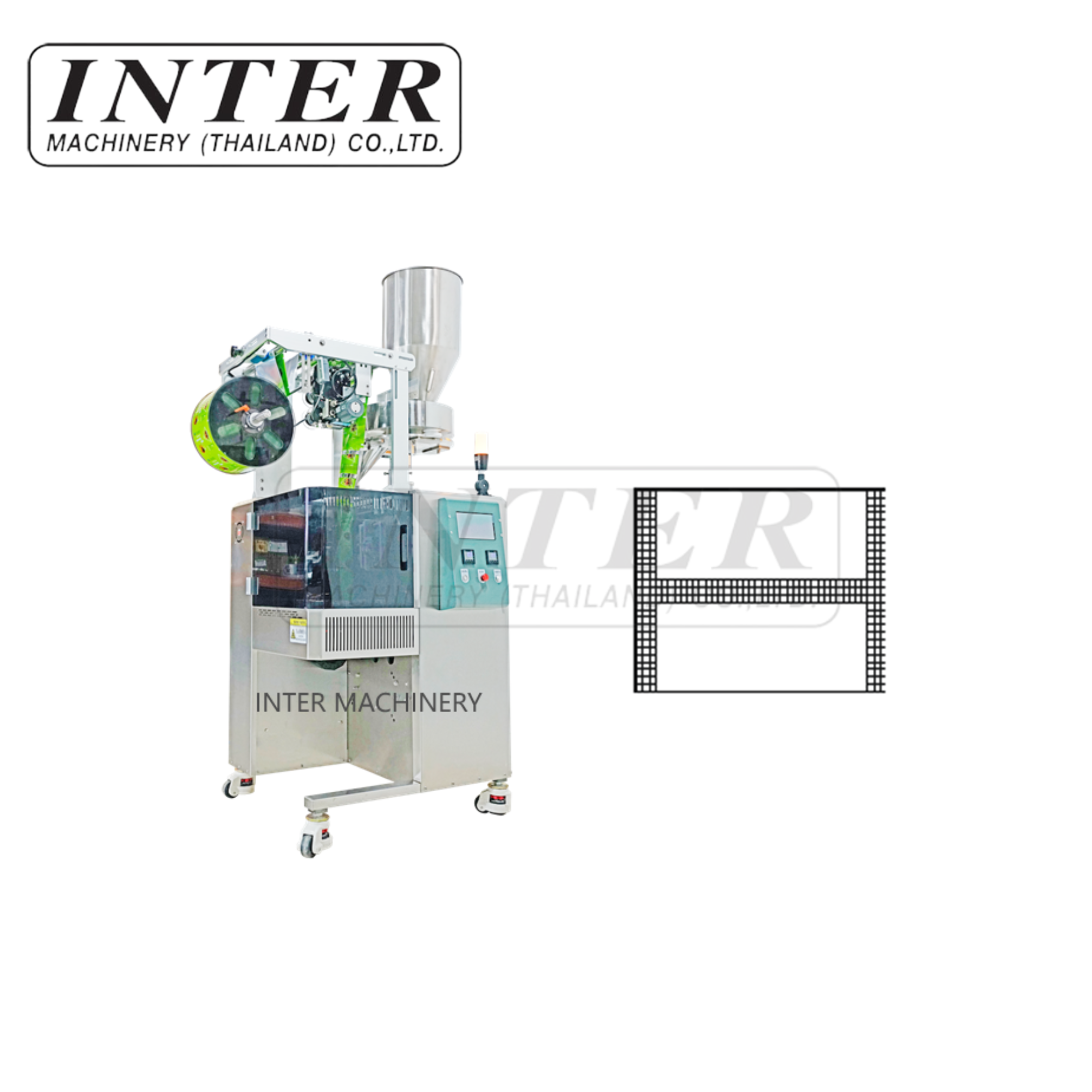 เครื่องบรรจุเม็ดความเร็วสูง รุ่น YP-65XBK