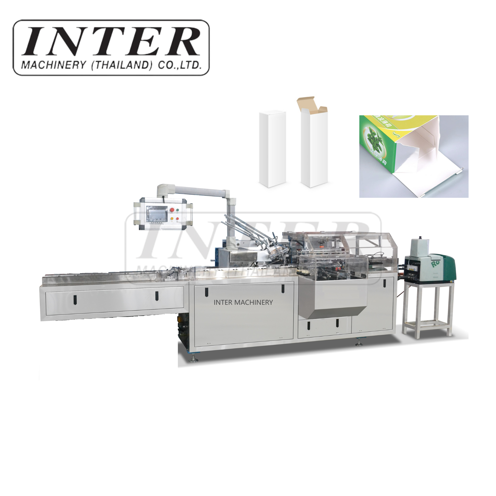 เครื่องบรรจุกล่องอัตโนมัติอเนกประสงค์ รุ่น HY-100