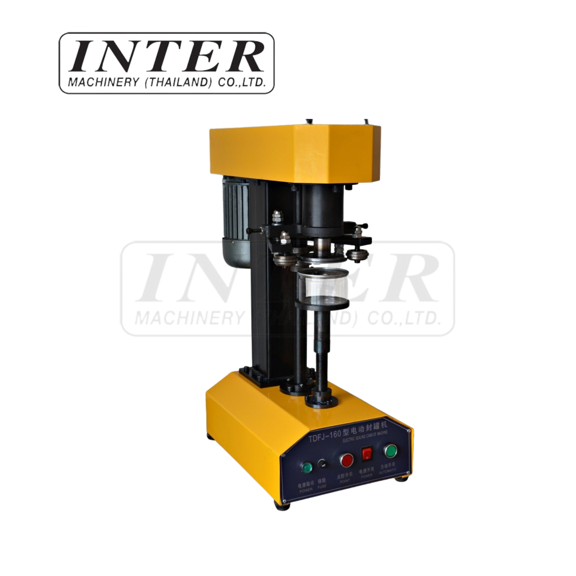 เครื่องปิดฝากระป๋อง รุ่น TDFJ-160
