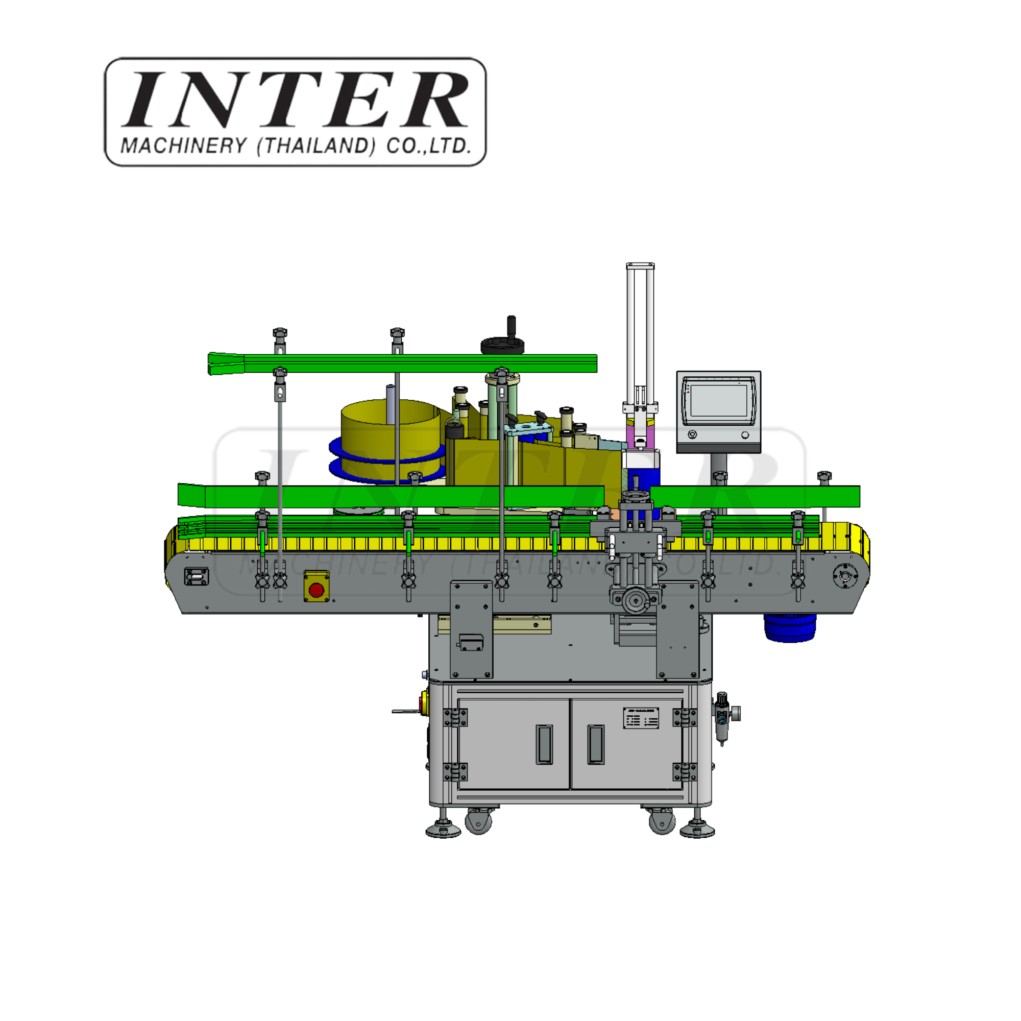 เครื่องติดฉลากถังอัตโนมัติ รุ่น XL-T822A