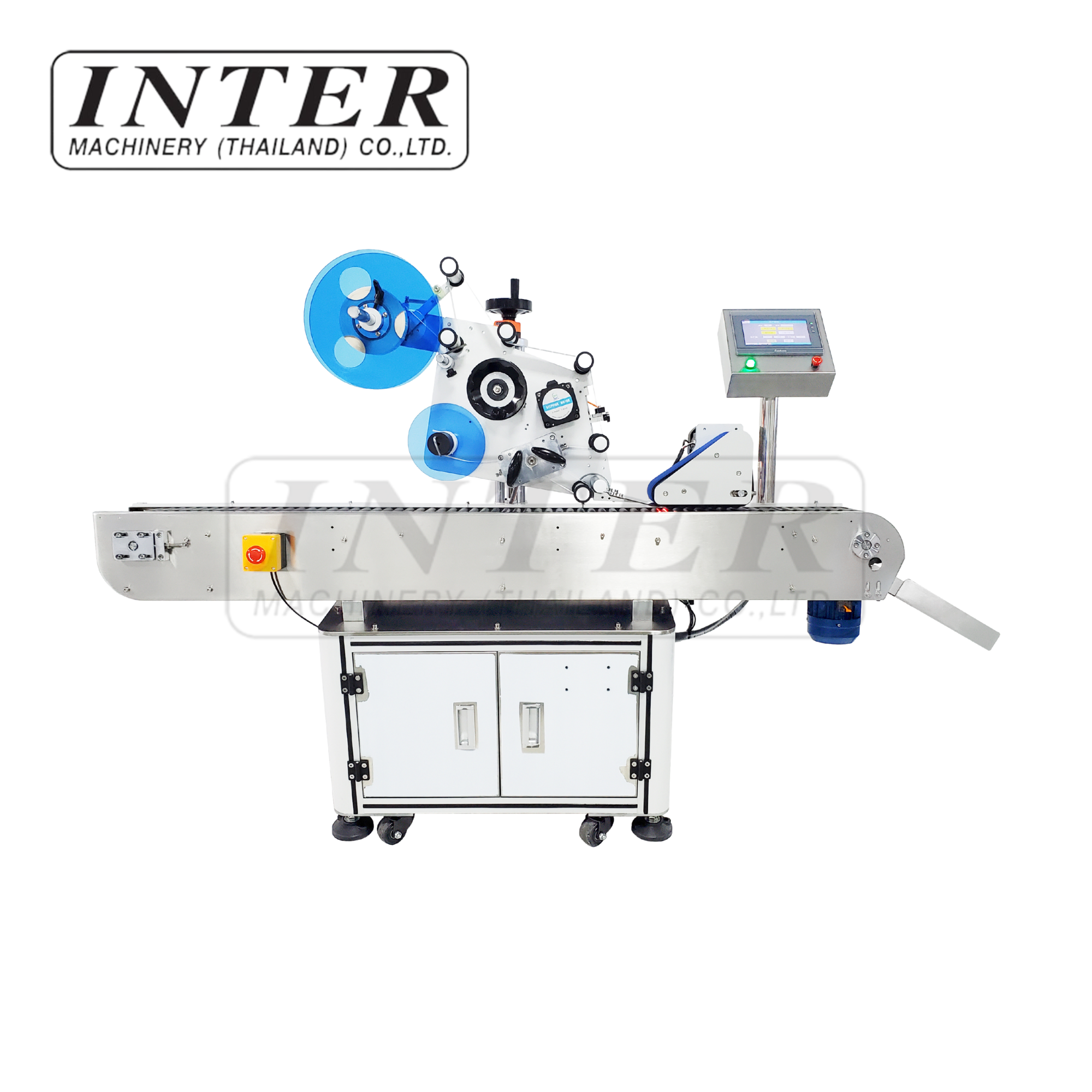 เครื่องติดสติ๊กเกอร์ อัตโนมัติ รุุ่น XL-T823 (แบบติดรอบขวด)