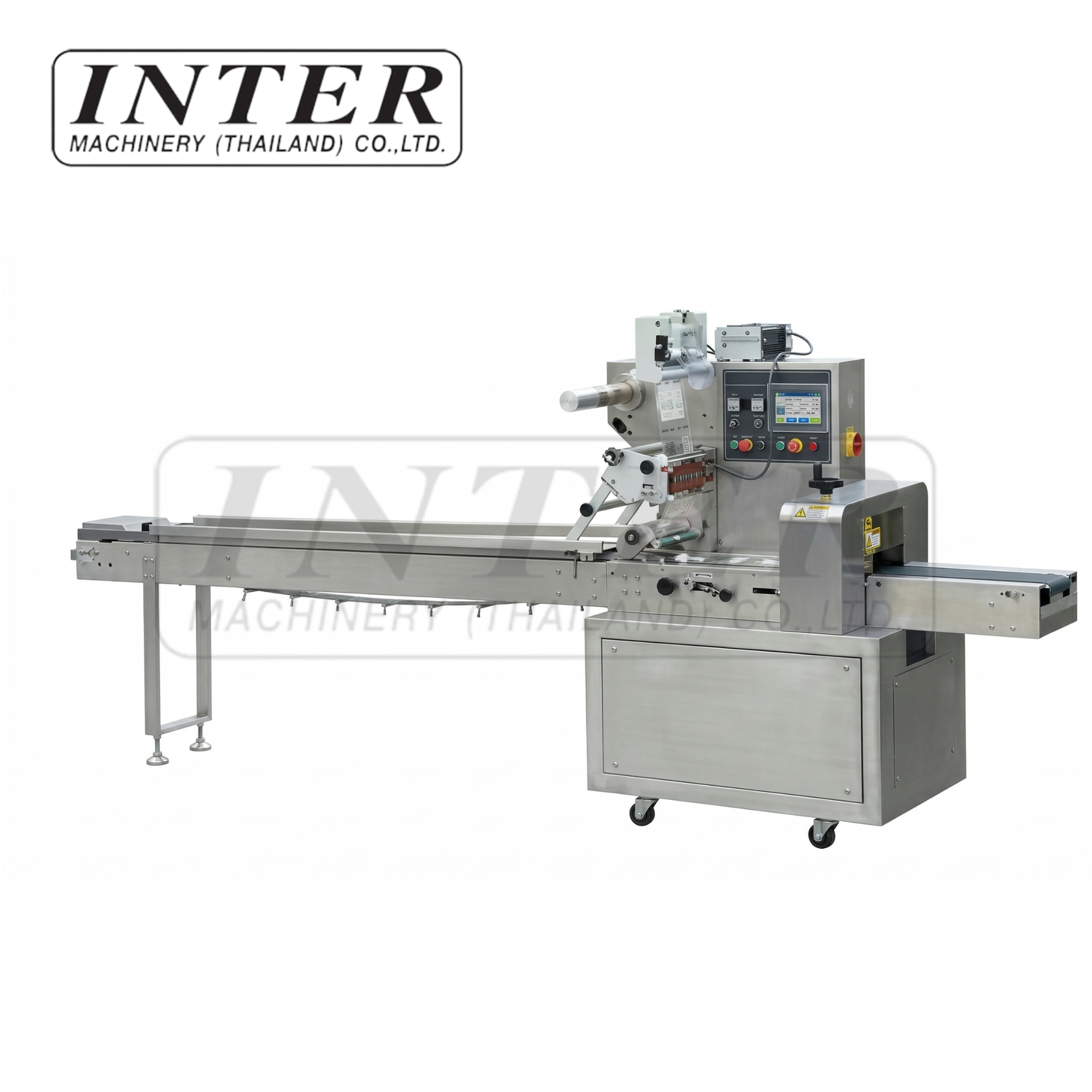 เครื่องห่อแนวนอน ฟิล์มบน รุ่น BG-250D