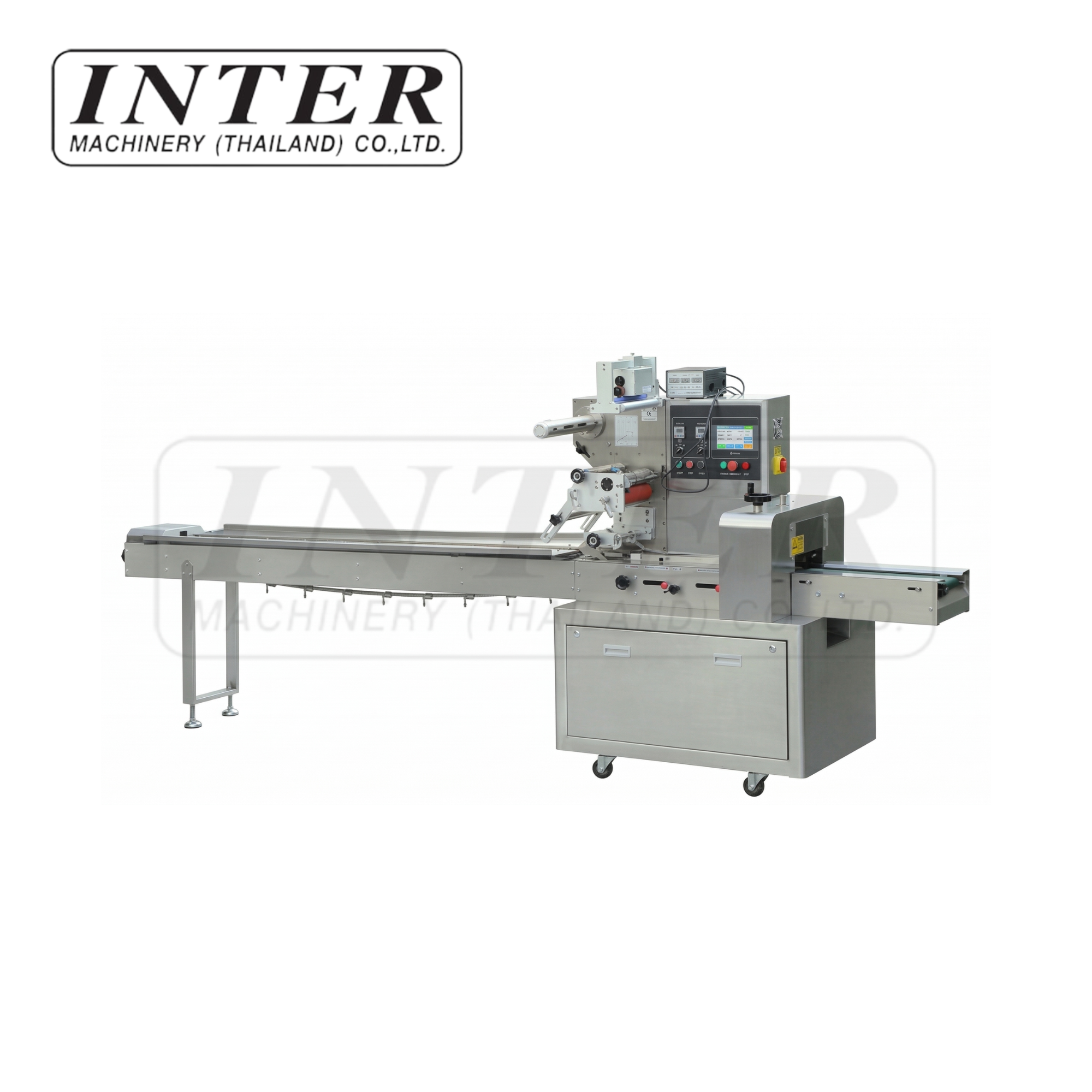 เครื่องห่อแนวนอน ฟิล์มบน รุ่น BG-320B