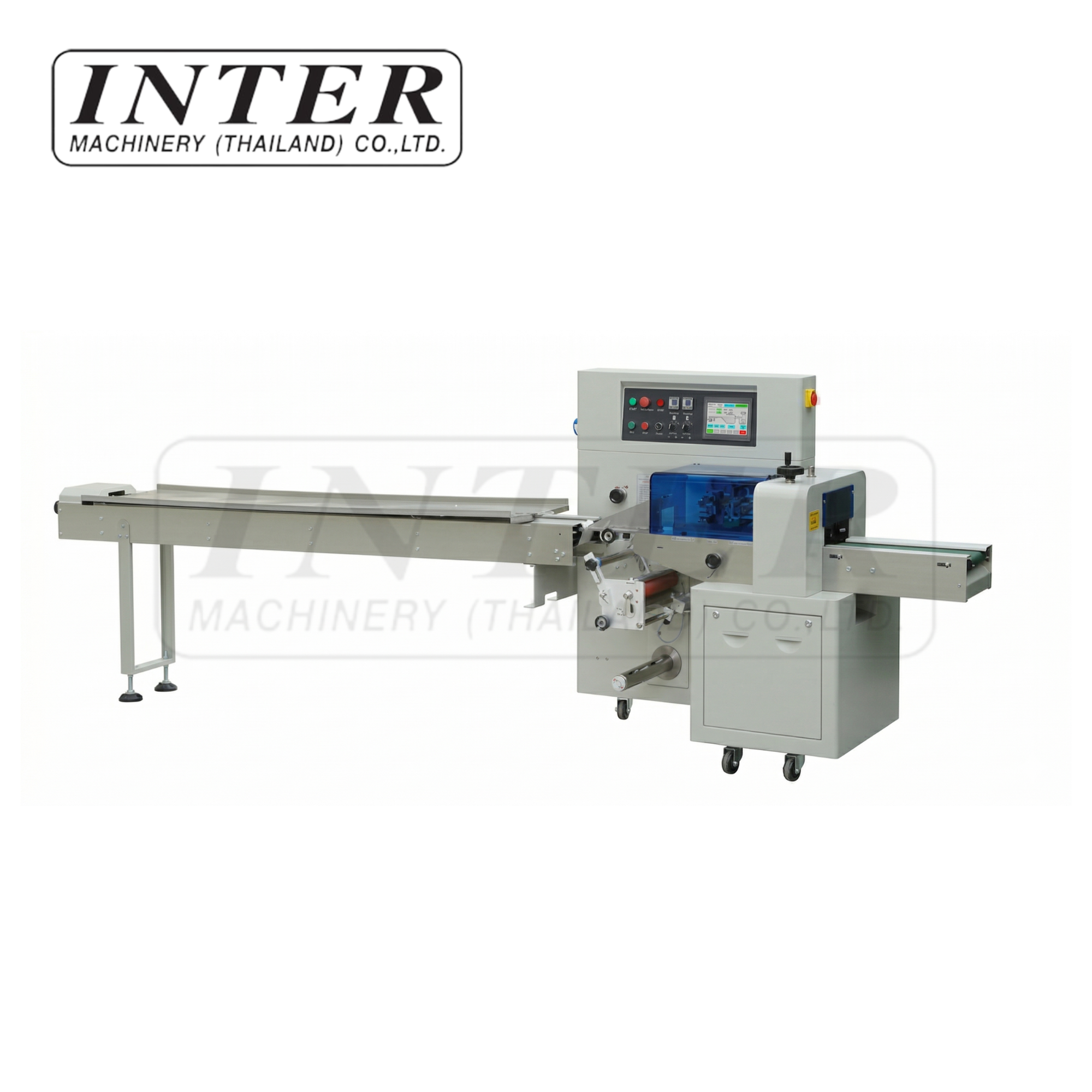 เครื่องห่อแนวนอน ฟิล์มล่าง รุ่น BG-350XB