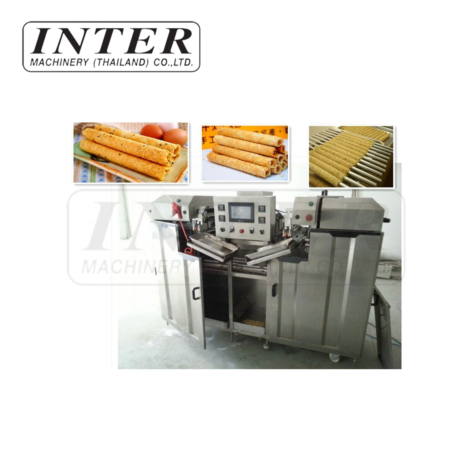 เครื่องทำทองม้วนอัตโนมัติ รุ่น PLS - 10