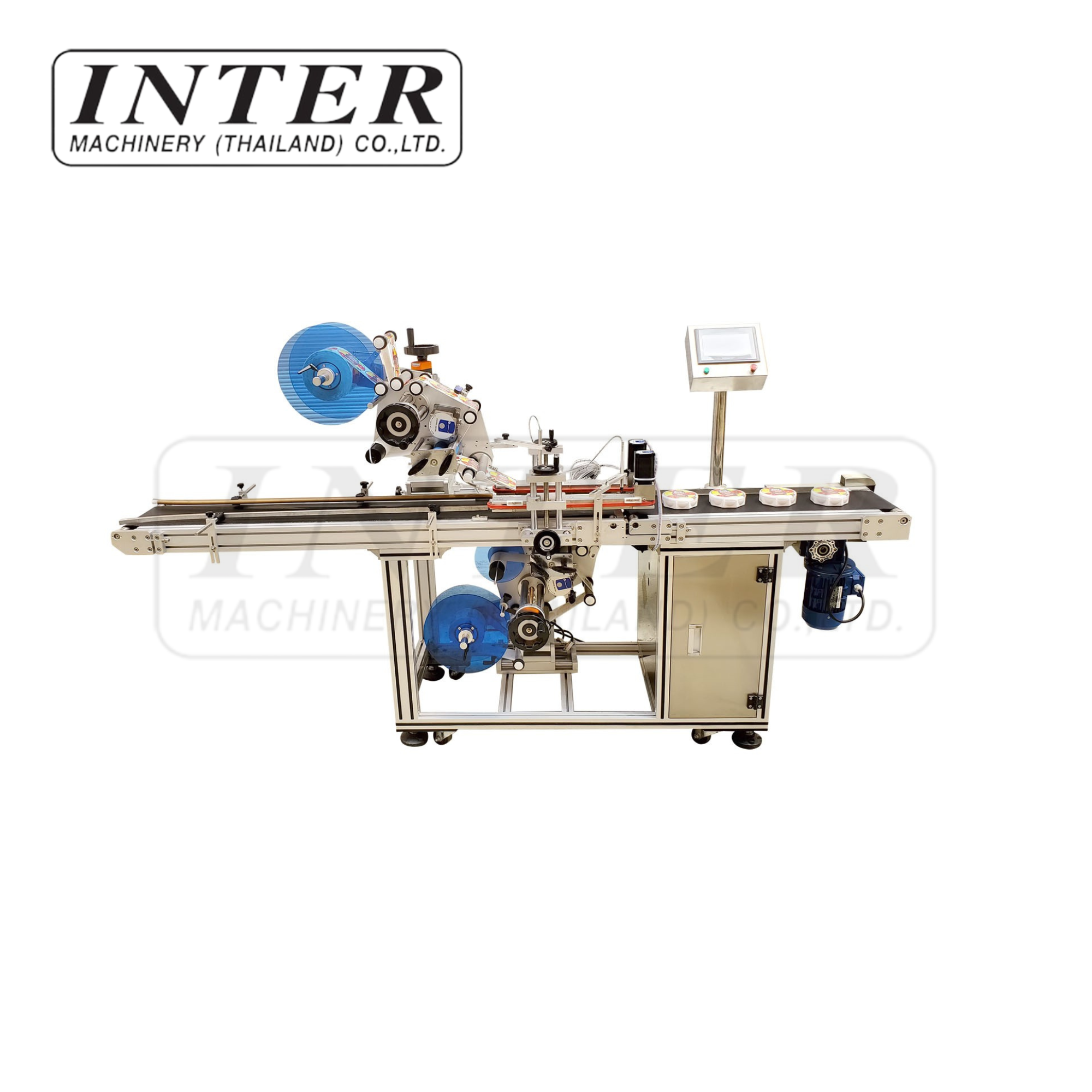 เครื่องติดฉลากอัตโนมัติ สำหรับติดด้านบนและด้านล่าง รุ่น XL-T851