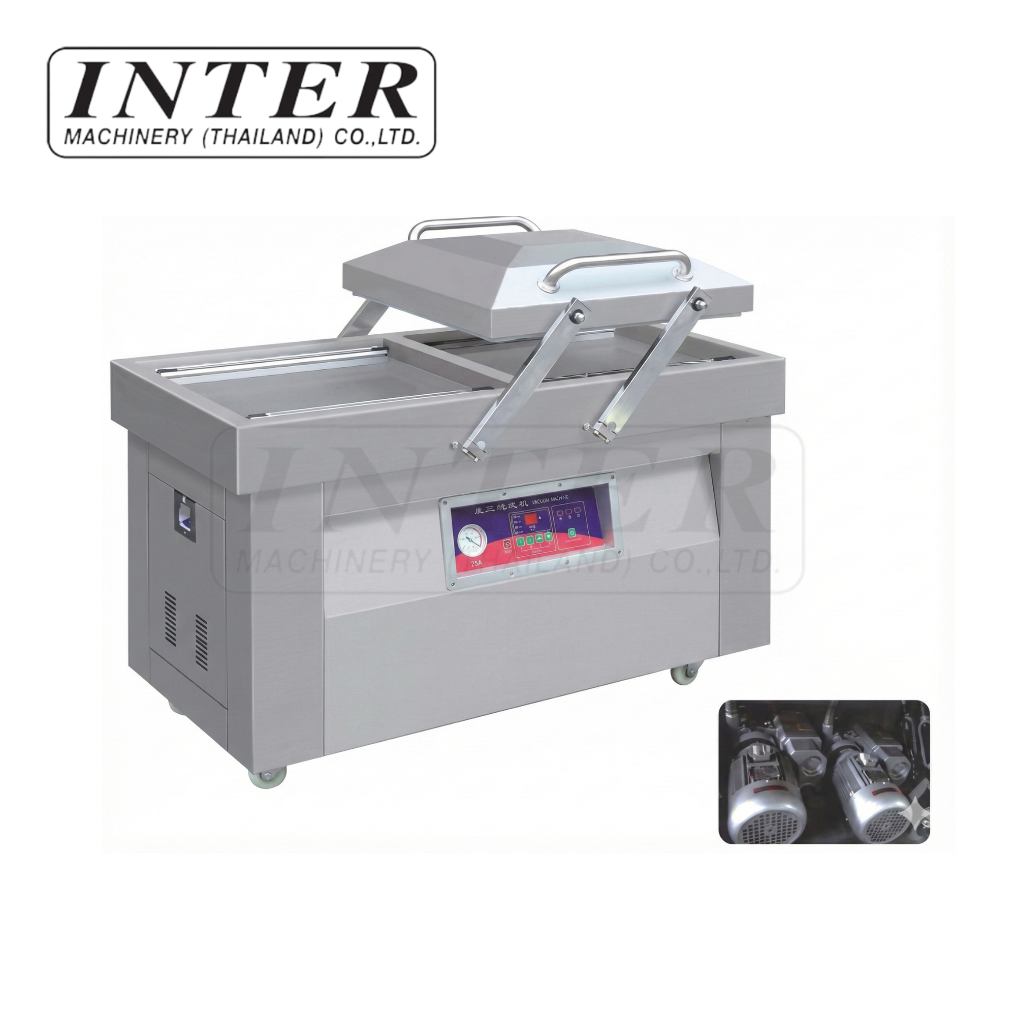 เครื่องซีลสูญญากาศ รุ่น DZ-700/2SD (แบบหลุมลึก)