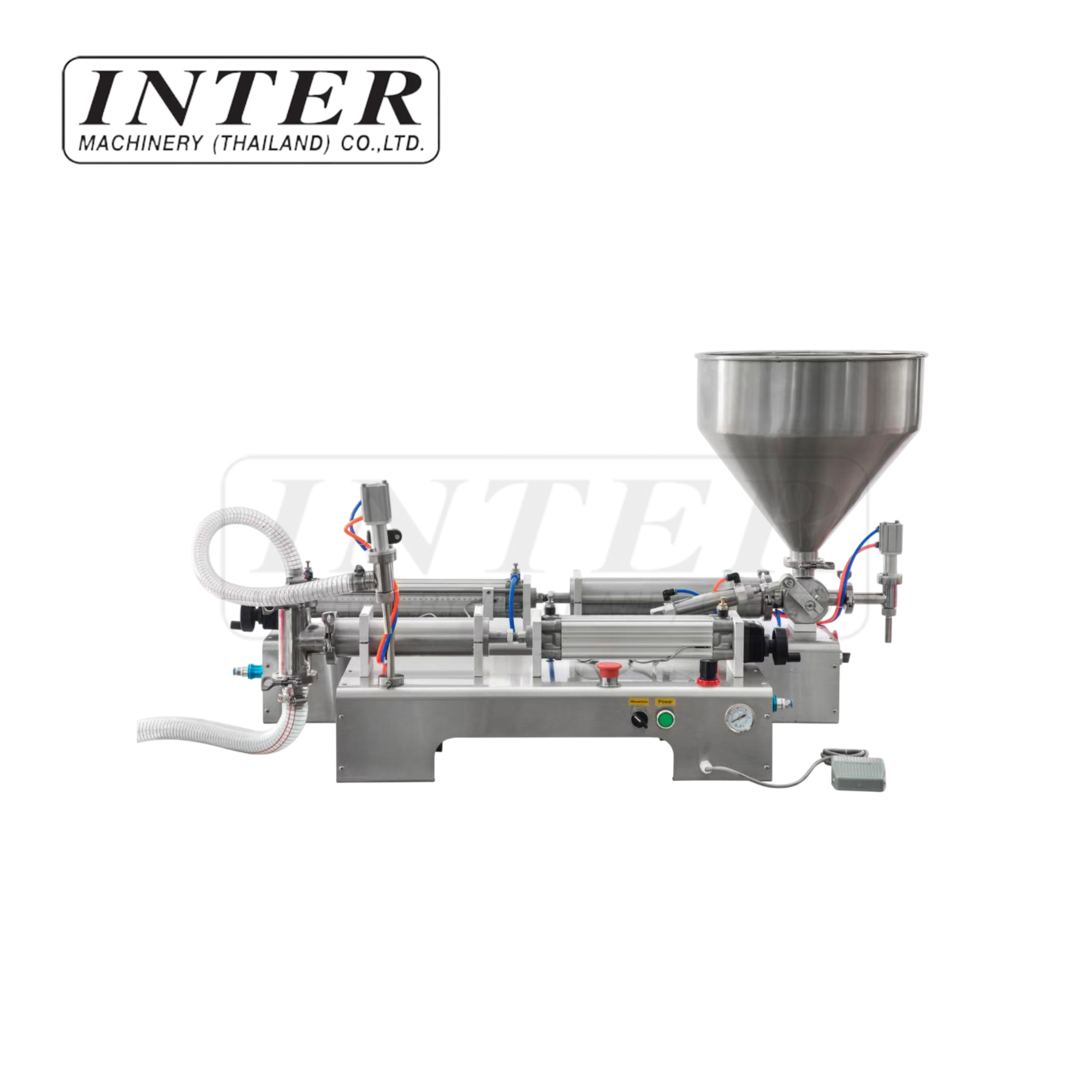 G1WG เครื่องบรรจุของหนืดแบบแนวนอน ชนิดหัวเดียว (ระบบนิวแมติก)