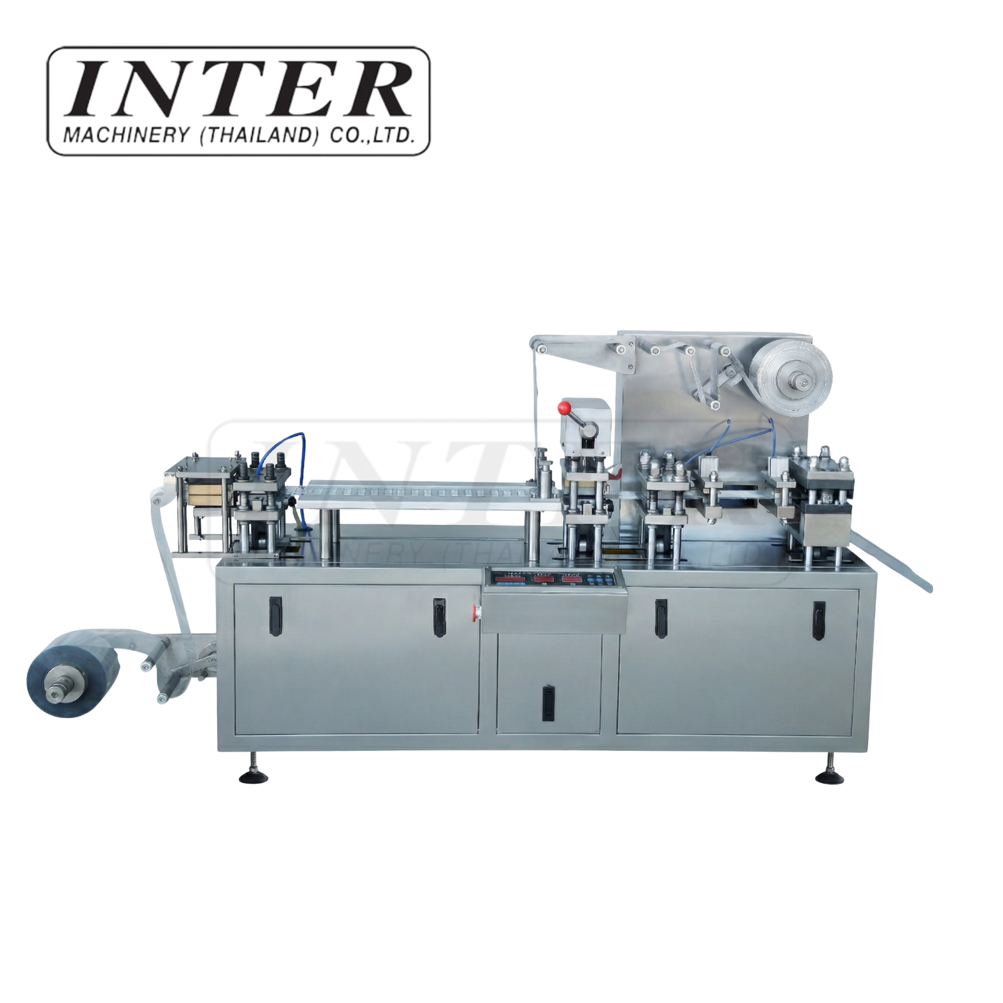 เครื่องบรรจุแผงอลูมิเนียม-พลาสติก (อลูมิเนียม/อลูมิเนียม) แบบมัลติฟังก์ชันรุ่น: DPP-120H