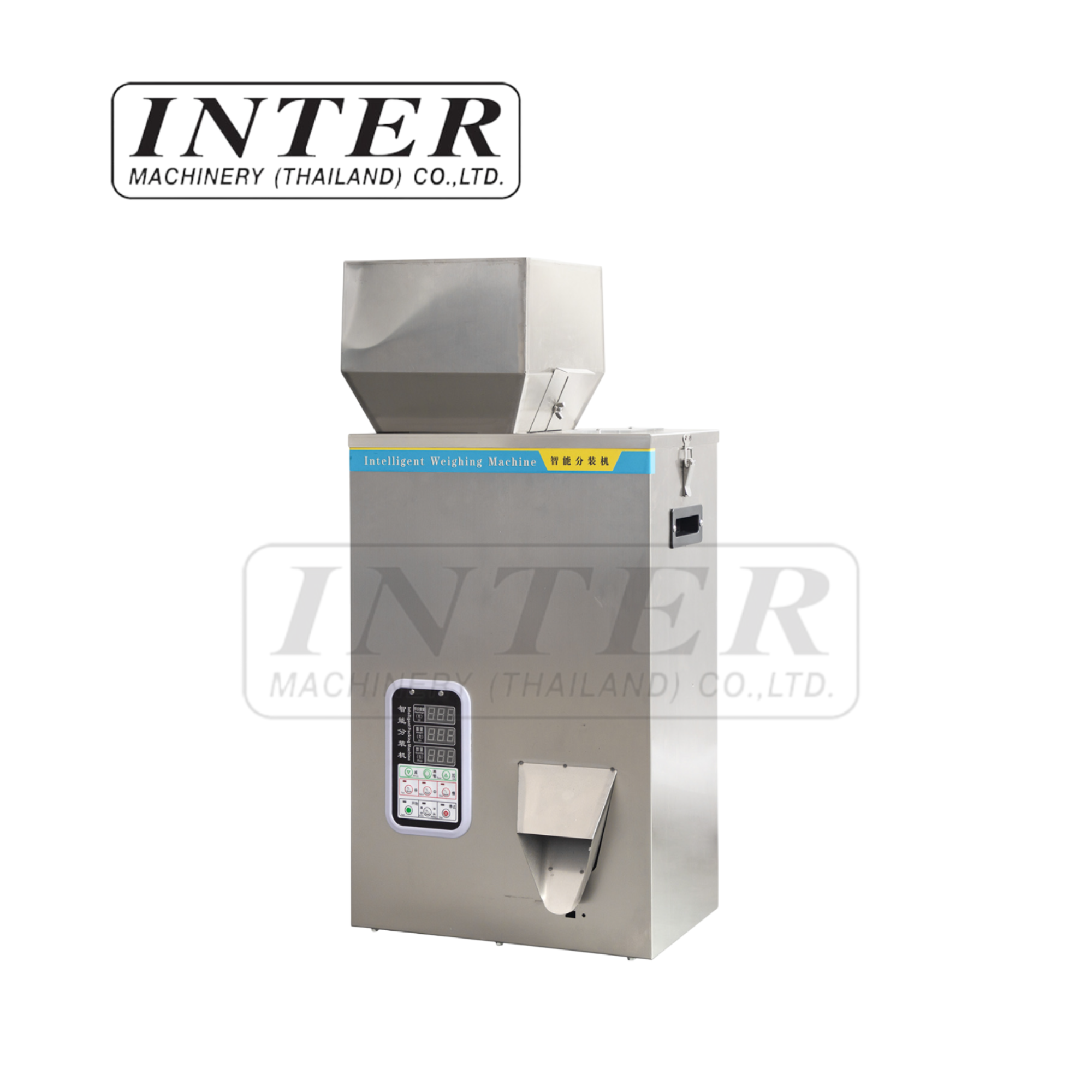 เครื่องบรรจุกึ่งอัตโนมัติ ขนาด 5-500 กรัม พร้อมอุปกรณ์ชั่งน้ำหนักแบ่งบรรจุ รุ่น FZ-500