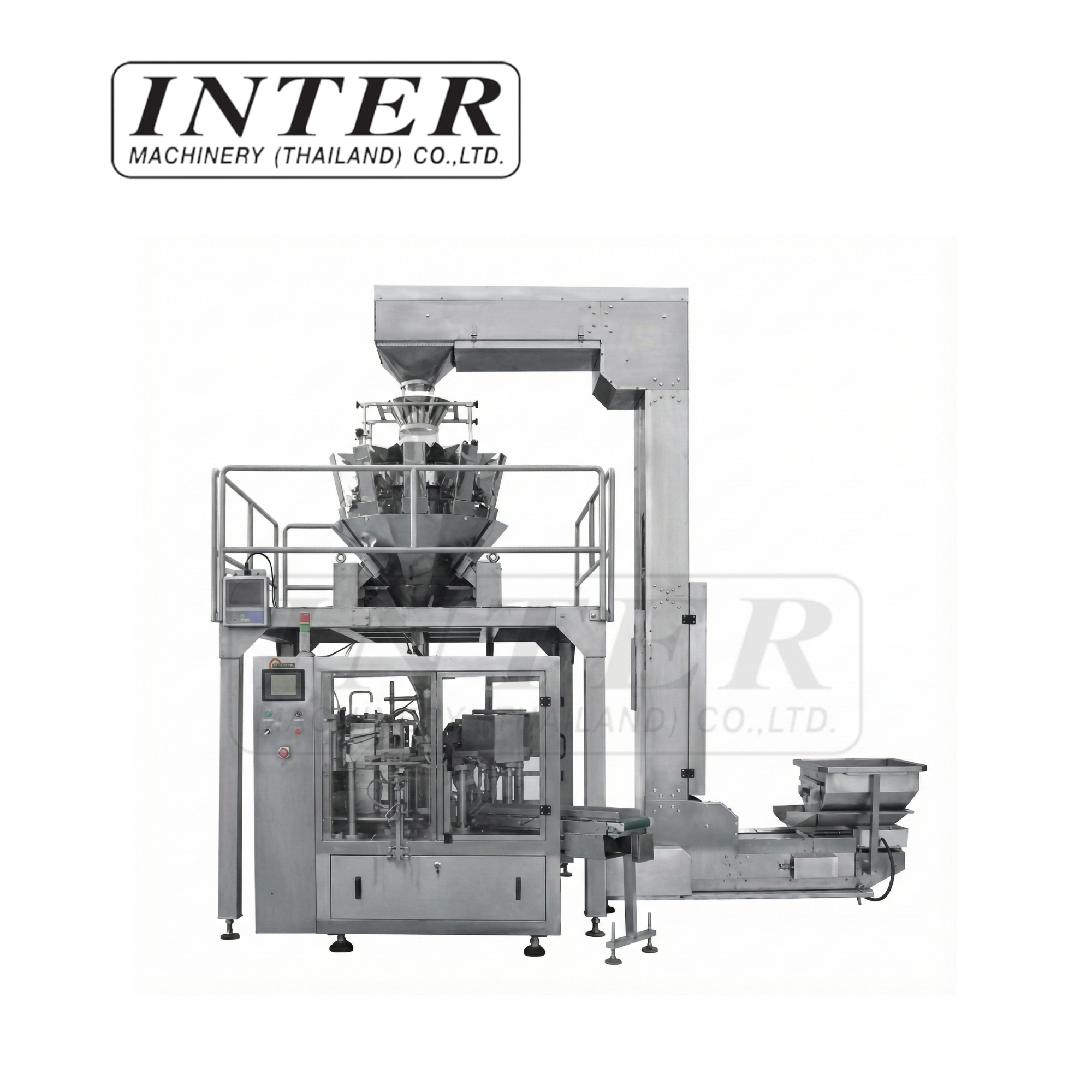 เครื่องบรรจุเมล็ดพืชแบบโรตารี่สำหรับถุงสำเร็จรูป รุ่น OMW-200B