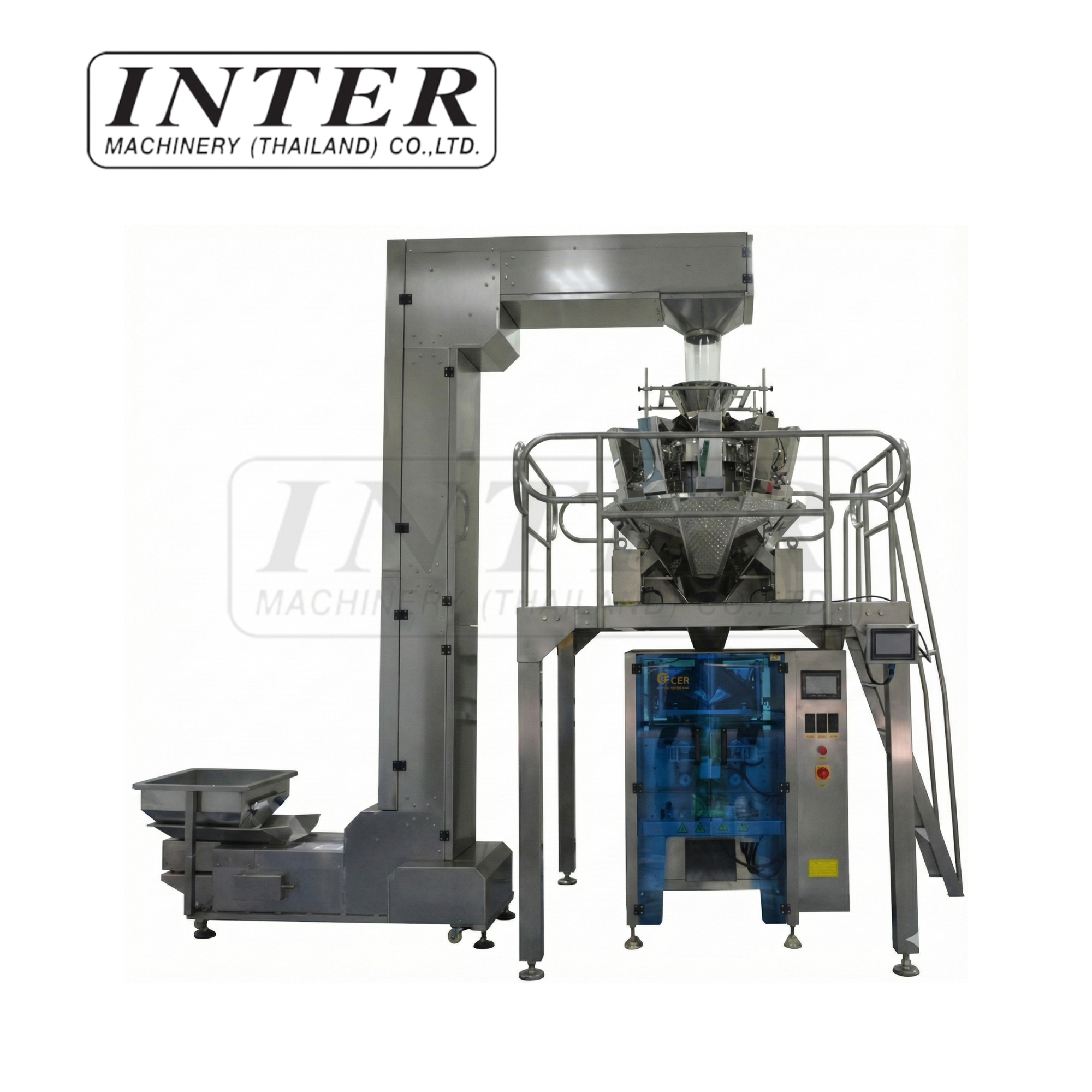 เครื่องบรรจุแนวตั้ง รุ่น OMW-320 +หัวชั่ง