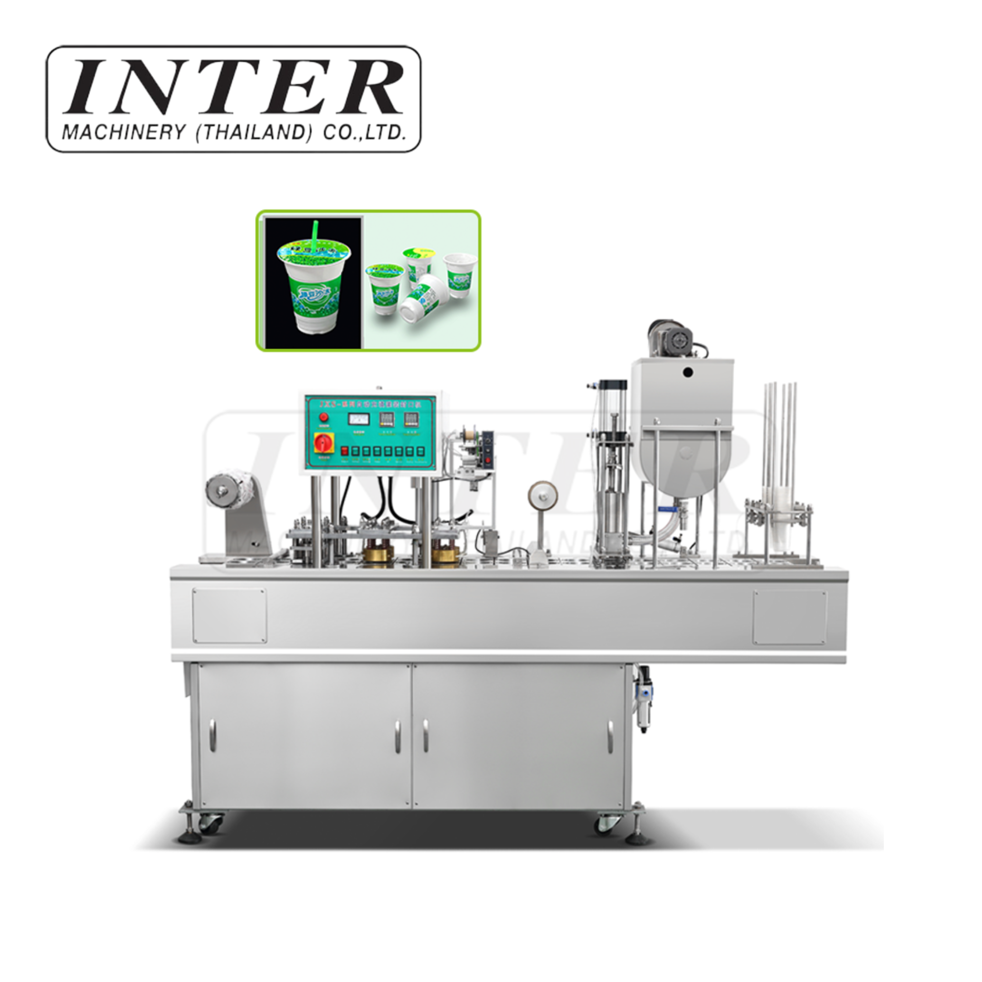 เครื่องบรรจุและซีลบรรจุภัณฑ์อัตโนมัติ รุ่น JXS-2