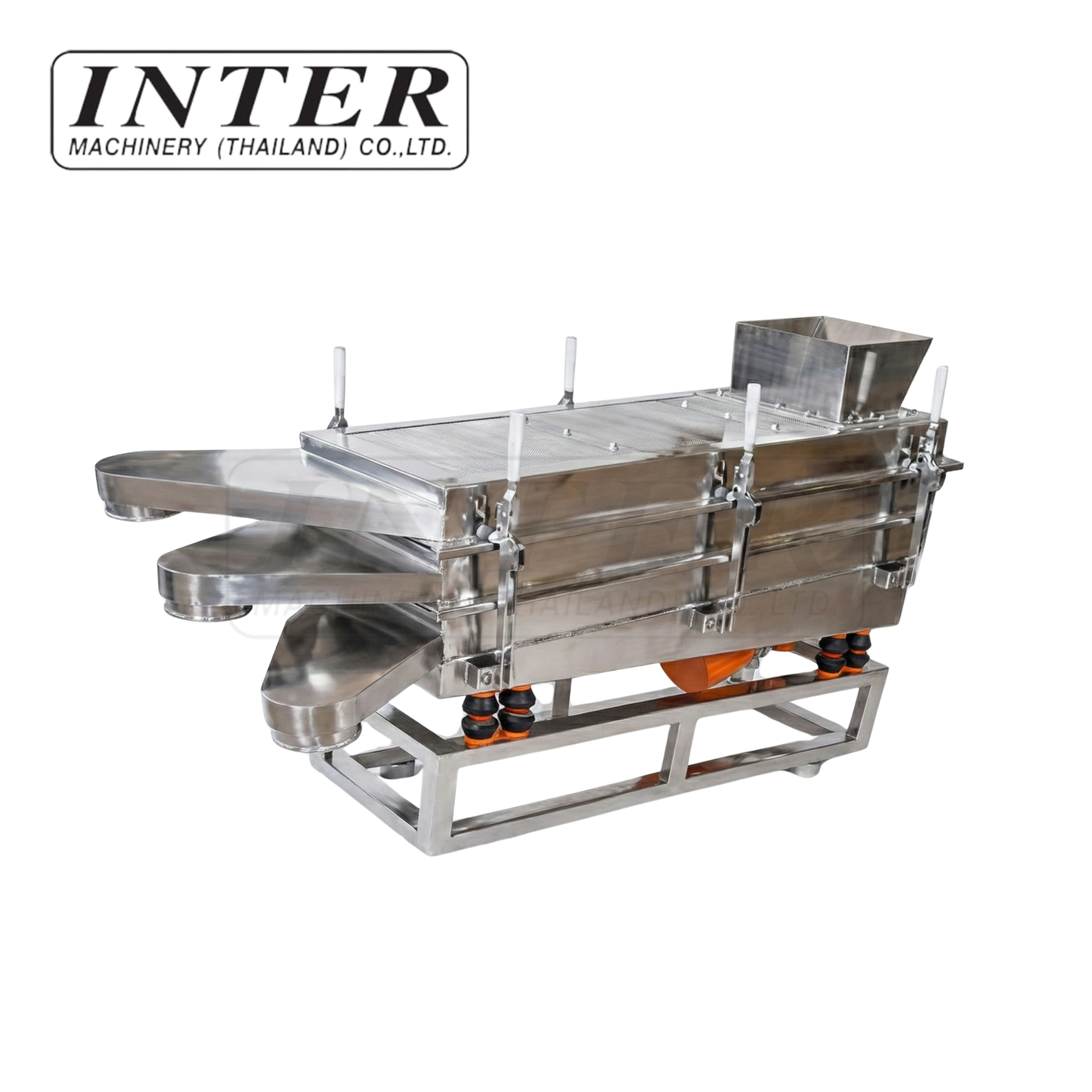 เครื่องร่อน/คัดแยกแบบสั่นรูปทรงสี่เหลี่ยม รุ่น ZS