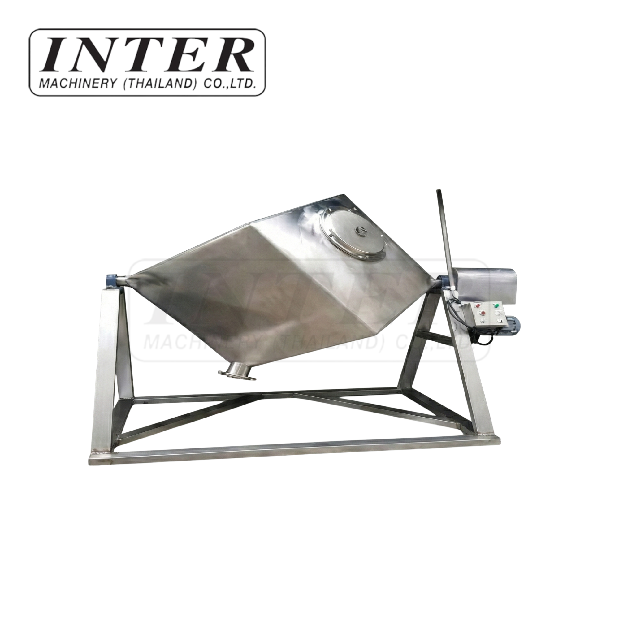 เครื่องผสมลูกเต๋า ขนาด 530 KG.