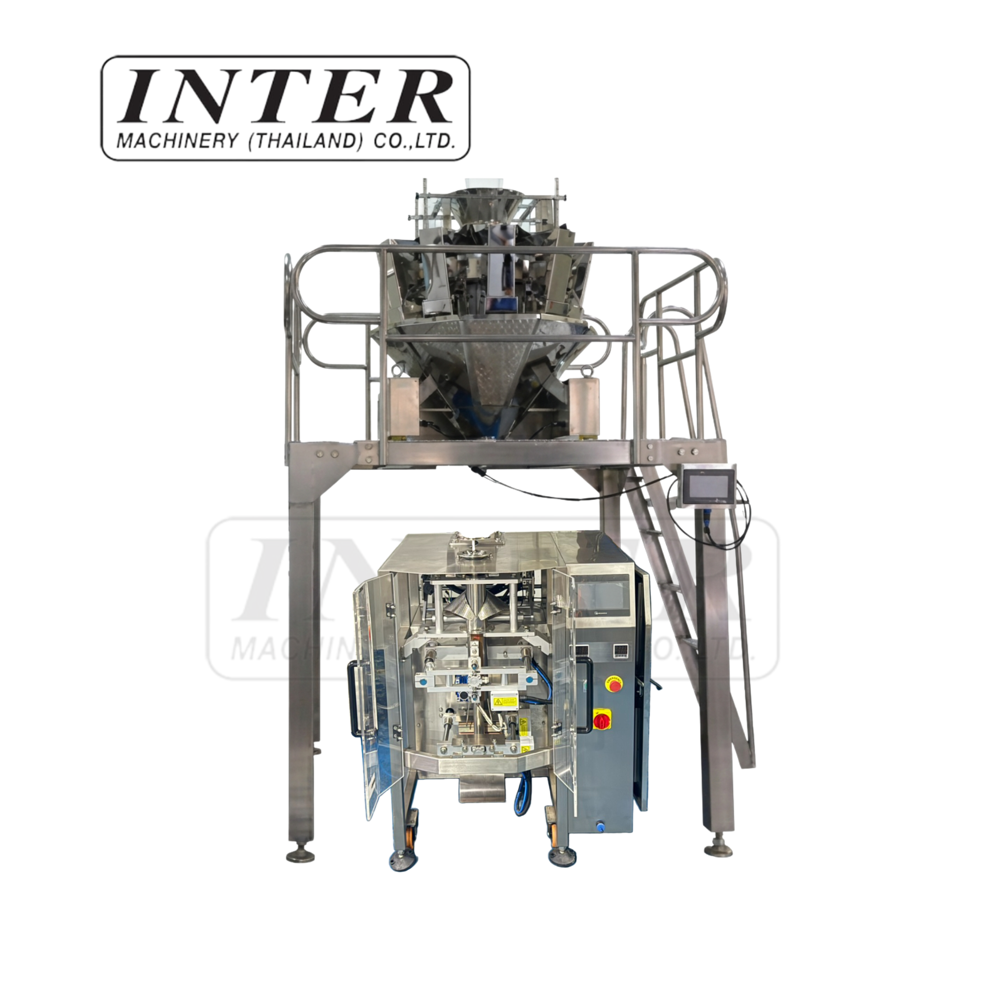 เครื่องบรรจุภัณฑ์อัตโนมัติรุ่น UMO-520+ หัวชั่ง 14 หัว