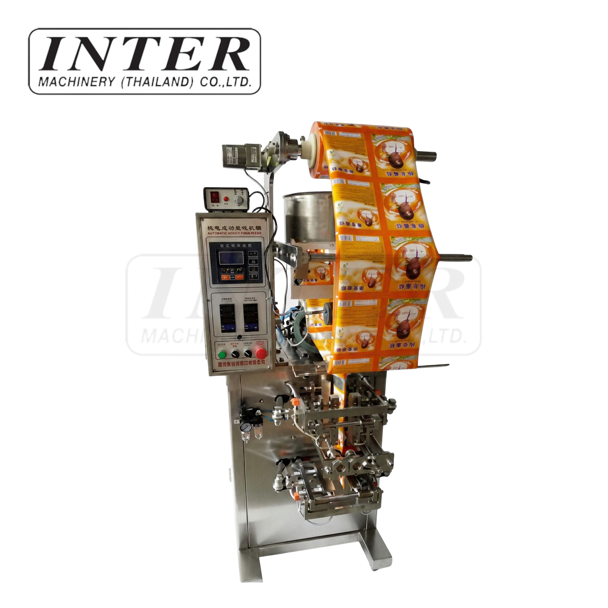 เครื่องบรรจุเม็ดแบบซีลข้างอัตโนมัติ รุ่น QJ-280Y