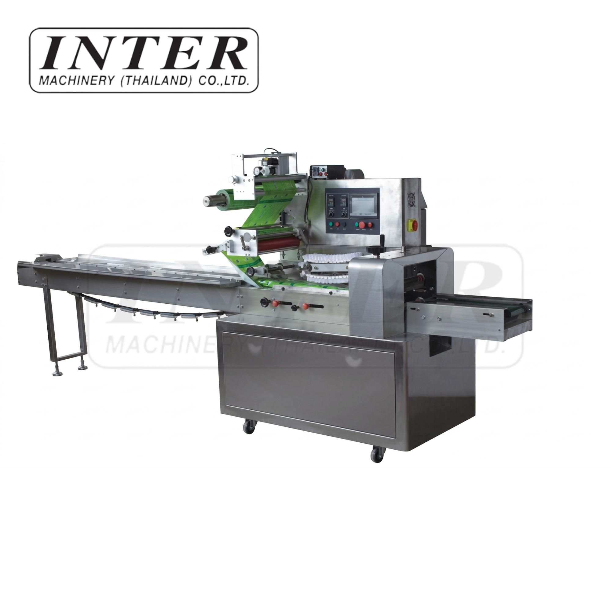 เครื่องห่อแนวนอน ฟิล์มบน รุ่น BG-400D