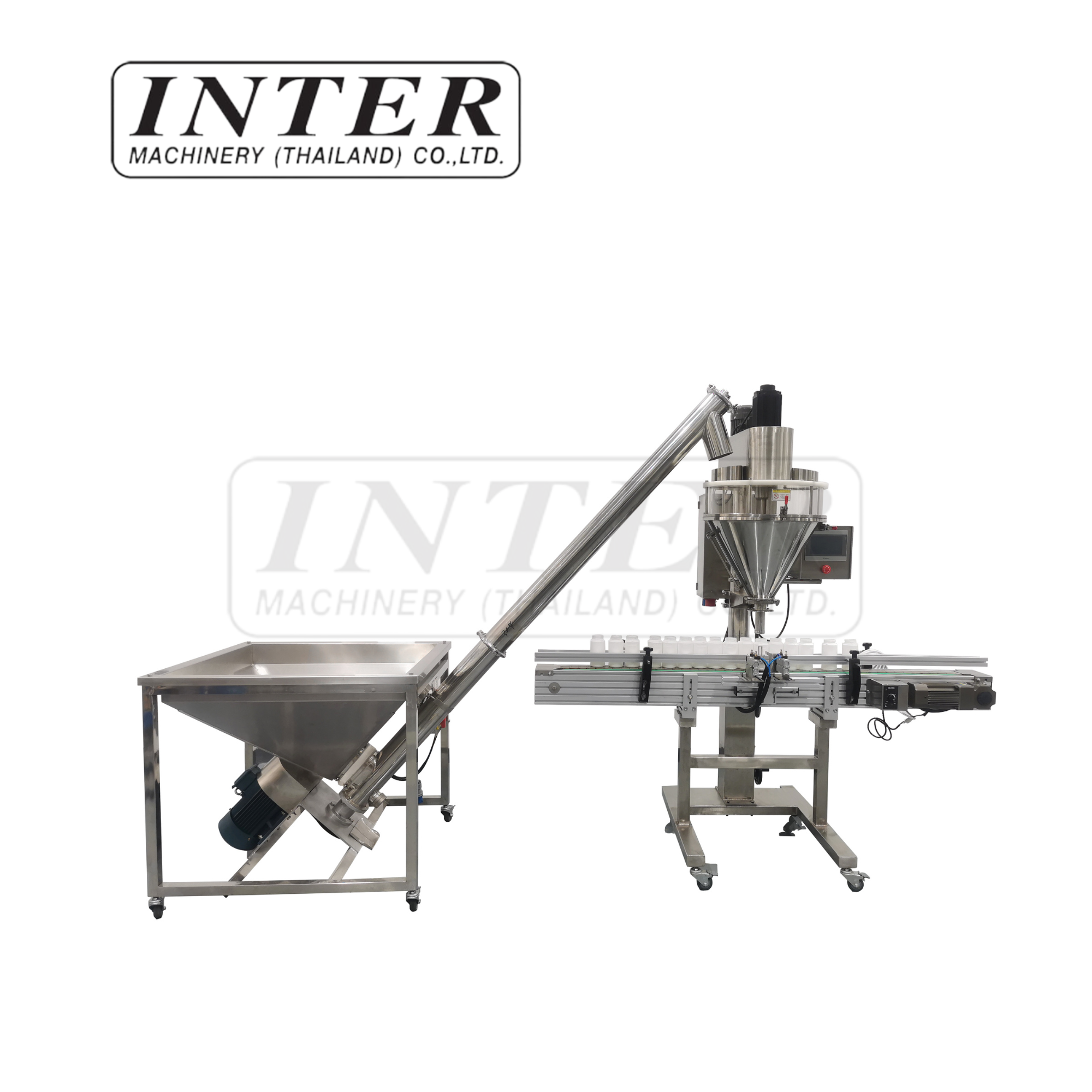 DF-A เครื่องบรรจุผงแบบสกรู และ DS-3 เครื่องสำเลียงสินค้าแบบสกรู