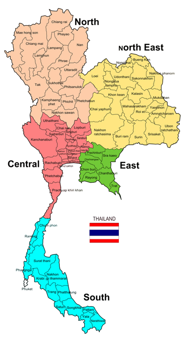 Thailand Coverage Map
